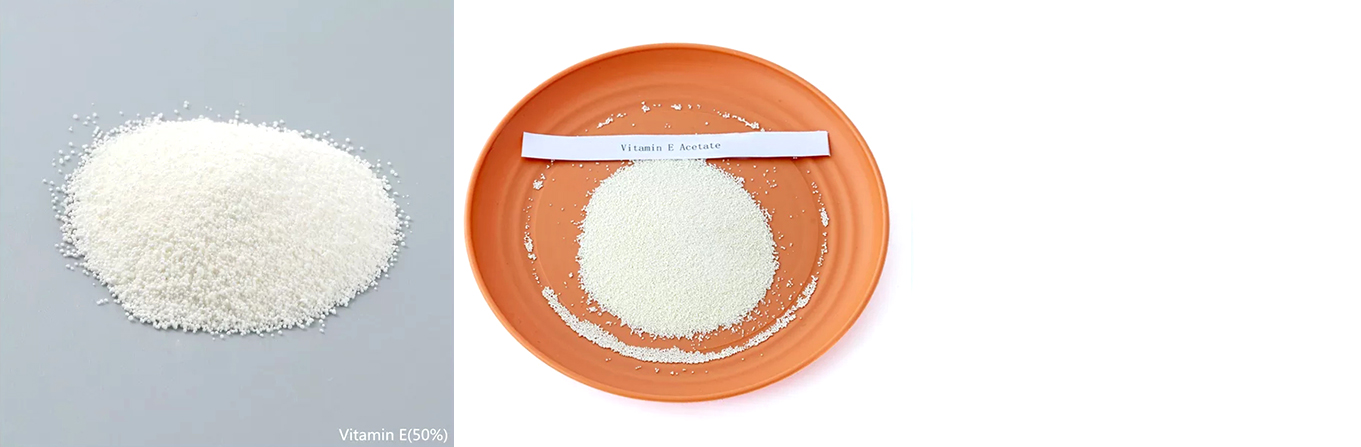 50% Vitamin E Tocopheryl Acetate Powder Feed Additives